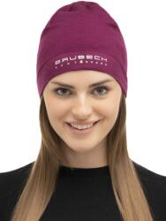 BRUBECK Uniszex Merinó gyapjú sportsapka - Szilva