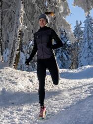 ATTIQ TAIGA Pro Tech Női kapucnis sportpulóver - Karbon