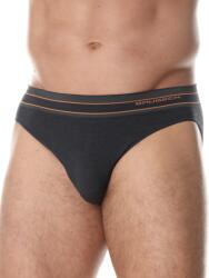 BRUBECK ACTIVE WOOL Férfi merinó gyapjú alsónadrág - Grafit - t-active