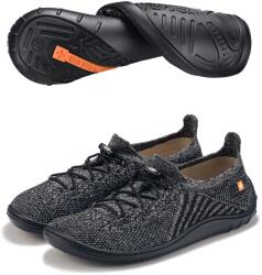 BRUBECK BAREFOOT Női merinó gyapjú mezítlábas cipő - Grafit - t-active