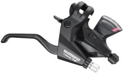 Shimano Maneta schimbator frana Shimano Acera ST-M310, montaj stanga, 3 viteze, cablu de schimbator 1800mm stainless, rapidfire plus, 2 degete, pentru V-Brake, culoare Negru (ESTM3102LSBLT)