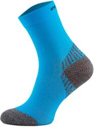 COMODO RUN COMPRESSION Kompressziós futózokni +ezüstion - Kék
