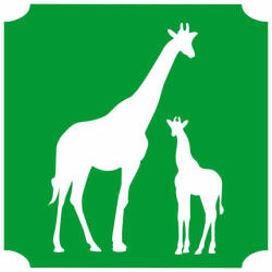  Mk Body Deco Csillámtetoválás sablon - Zsiráf 117