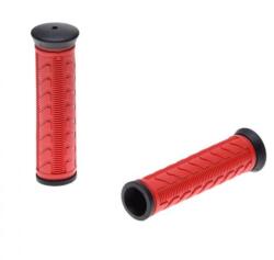 WMX Set 2 mansoane biciclete, material Kraton Gel, lungime 120 mm, greutate 81 g, culoare rosu negru (AWR2221R)