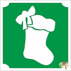  5x5 cm-es Csillámtetoválás sablon - Csizma 138