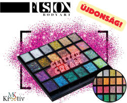 Fusion Glitter csillámkrém Magic Sparkles 24 színű paletta
