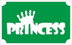  8x5 cm-es Csillámtetoválás sablon - Princess 50