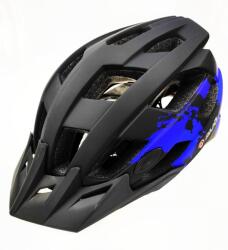 DSX Casca biciclisti AVO-24, marime L (58-61 cm), culoare negru albastru (U00442)