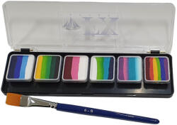  Diamond FX csíkos paletta Shine 6x6 gr - mkbazar