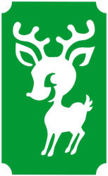  8x5 cm Csillámtetoválás sablon - Őz gida 145