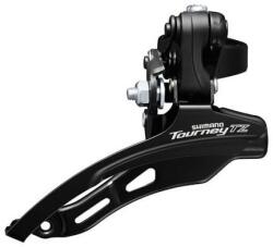 Shimano Schimbator Fata Shimano Tourney Fd-Tz510-Ds6, Triplu, Pt. 6 7 Vit. Pe Spate, Down Swing, Tragere De Sus, Colier 28.6Mm, Pt. 48T, Unghi Cs 66-69, Chainline 47.5Mm, Ambalat Ind (EFDTZ510DSTS6)