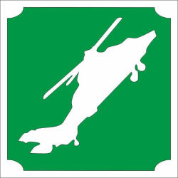  5x5 cm-es Csillámtetoválás sablon - Helikopter 216
