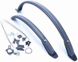 DSX Set 2 aparatori roti biciclete, Simpla UBIQUIT 45 SHORT 28 , culoare negru titan (B289)