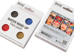 Grimas 4 színű arcfestő készlet Hero