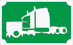  8x5 cm-es Csillámtetoválás sablon - Kamion 41