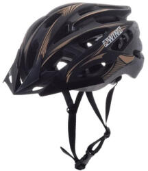 Awina Casca ciclisti MTB Awina, marime L (58 cm-61 cm), culoare nergru auriu (AWR0465)