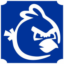 5x5 cm-es Csillám tetoválás sablon - Angry birds 262 - mkbazar