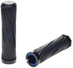 WMX Set 2 mansoane biciclete, culoare negru albastru, fixare coliere, lungime 120 mm (AWR2243B)