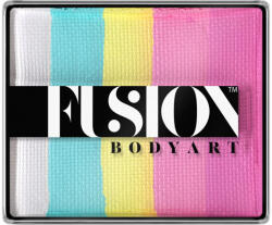  Fusion csíkos arcfesték Lodie UP Rainbow Cotton Candy 40 gr