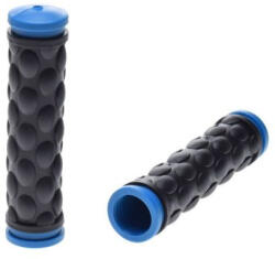WMX Mansoane bicicleta cauciuc, 120mm, culoare negru albastru (AWR2242B)