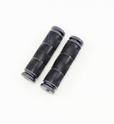 DSX Set 2 mansoane biciclete KRIS MTB Grot 0123, 120mm, PVC, culoare negru (A743)