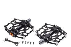 WMX Set 2 pedale din aluminiu, filet 9 16, 12 pini, culoare negru (AWR0331)