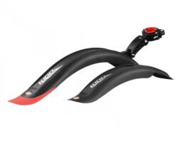 WMX Set aparatori noroi 16, -18, , prindere sa, negru rosu (AWR2178R)