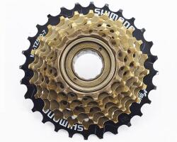 Shimano Bloc de pinioane pe filet Shimano Tourney Mf-Tz500-7 7 viteze 14-28T culoare maro (AMFTZ5007428)