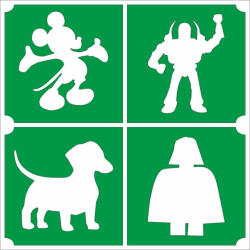  Mk Body Deco Cuki ovis sablon 4 minta az egyben 08