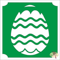  5x5 cm-es Csillámtetoválás sablon - Húsvéti tojás 448 - mkbazar