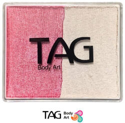 TAG csíkos arcfesték PEARL ROSE & PEARL WHITE 50gr