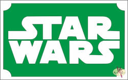  8x5 cm-es Csillámtetoválás sablon - Star Wars 56 - mkbazar