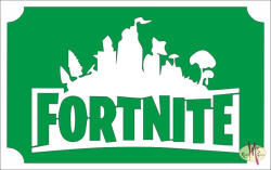  8x5 cm-es Csillámtetoválás sablon - Fortnite 128 - mkbazar