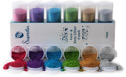  Superstar csillámszett 6 db - Happy Fine 90ml - mkbazar