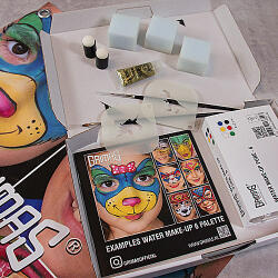  Grimas arcfestő készlet Alapszínek