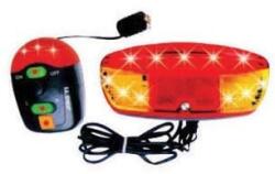 MX Biciclete Alarma + Semnalizare JY-208B (11 Led-uri 8 Melodii) (MXR50001.4)