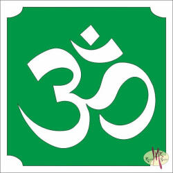 5x5 cm-es Csillámtetoválás sablon - Ohm 197