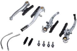 WMX Set frana v-brake argintiu, fata-spate biciclete (AWR0251)