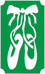  8x5 cm-es Csillámtetoválás sablon - Balett cipő 144