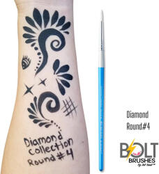  Bolt by Jest Paint Diamond arcfestőecset Round #4 kerek - mkbazar