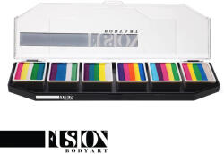 Fusion csíkos arcfesték paletta - sellők és Unikornisok - Mermaids & Unicorns