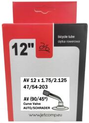 DSX Camera de aer biciclete JET 12 x1, 75 2, 125 AV-40mm 90 45 (D175)