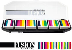 Fusion csíkos arcfesték paletta - Leanne's Tropical