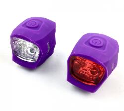 DSX Set 2 lampi far si stop S90 2 led, culoare violet (L249)