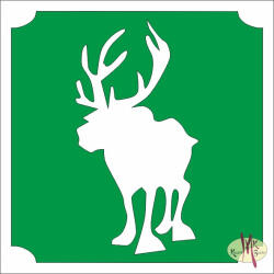  5x5 cm-es Csillám tetoválás sablon - Sven, Frozen 390 - mkbazar