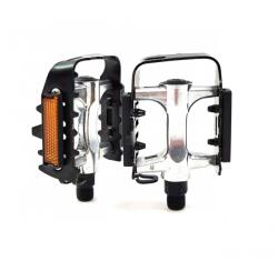 DSX Pedale biciclete 858 aluminiu 100x86, filet 9 16 (14mm) (P065)