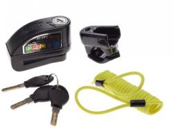 WMX Lacat pentru disc cu alarma, On Off, culoare negru (AZ9051) - piese-biciclete