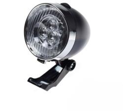WMX Lampa fata biciclete retro, 3 led-uri, culoare negru (AWR1116)