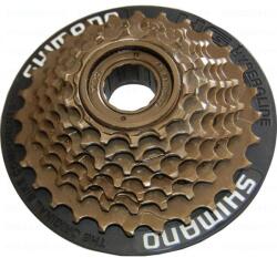 Shimano Bloc de pinioane pe filet Shimano Tourney MF-TZ500-7-CP, 7 viteze, 14-16-18-20-22-24-28T, cu protectie spite, vrac (AMFTZ5007428CP)