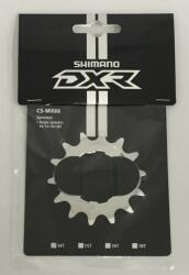 Shimano Pinion Shimano Dx Cs-Mx66, 14T, Cromat, Fara Distantier Si Piulita De Fixare, Ambalat Ind (ICSMX6614)